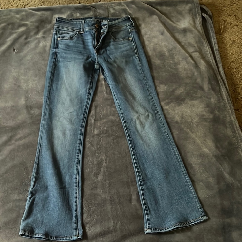 American eagle kick boot super stretch size 4 regular